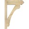 Ekena Millwork Legacy Arts & Crafts Rough Sawn Outlooker, Douglas Fir, 6"W x 18"D x 26"H OUT06X18X26LEC03RDF - alternate 2